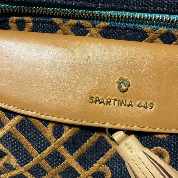 Spartina 449 Mareena‎ Ava Phone Crossbody Bag Travel Cruise Practical Nautical - Picture 5 of 16